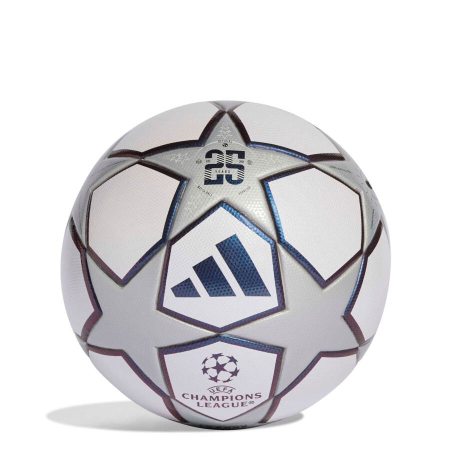 Pelota Adidas Uefa Champions League Blanco - Plateado