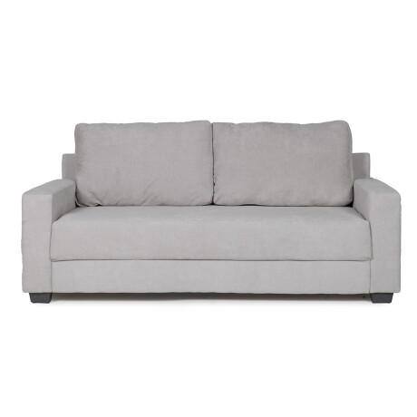 Sofá Modus (Outlet) - Tela Microfibra - 3 cuerpos Berlin 05 (Ceniza)