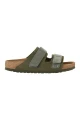 Sandalia Uji Suede Leather - Regular Verde
