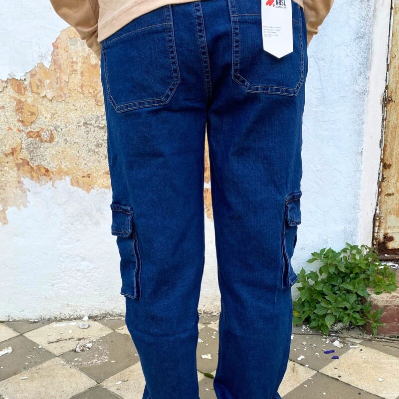 Babucha Jean Cargo N+ Jean Oscuro