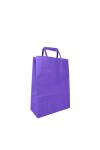 Bolsa lisa acuario 22x10x30 cm VIOLETA