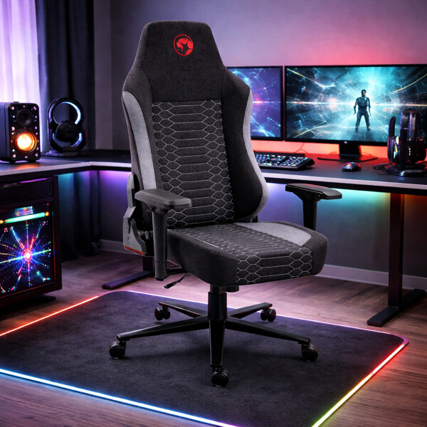 Silla Gamer Marvo Ch-178 Respaldo 180º Ergonómica 150kg SILLA MARVO CH-178 GRIS