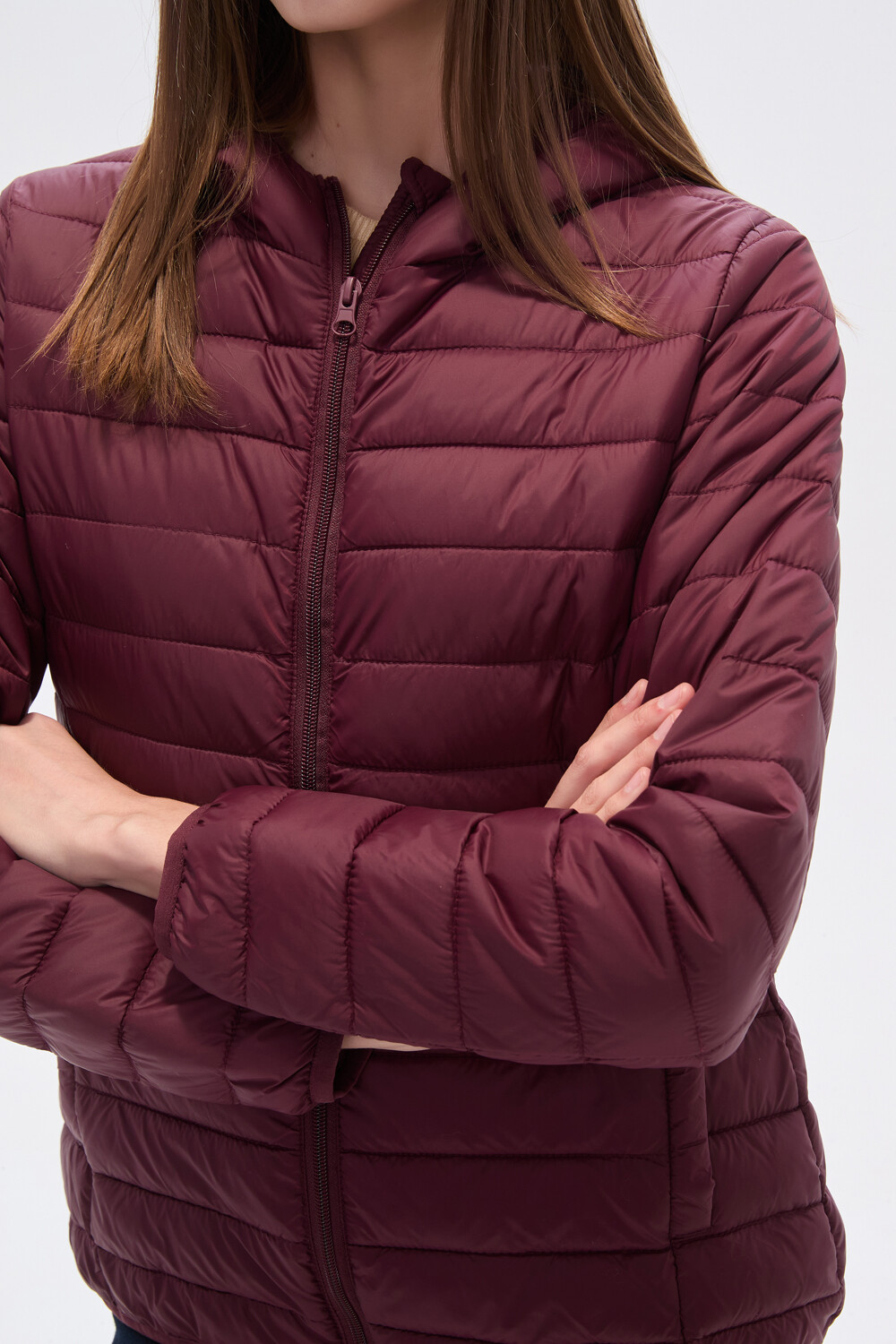 Campera Lenox Cereza Oscuro