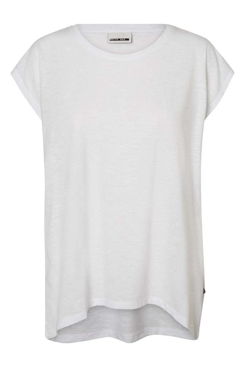 Camiseta Mathilde Básica Oversize - Bright White 