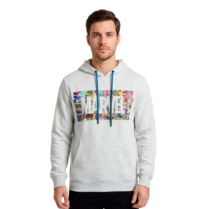 Canguro Marvel de Hombre - AVIAFW24501 Gris Claro-melange