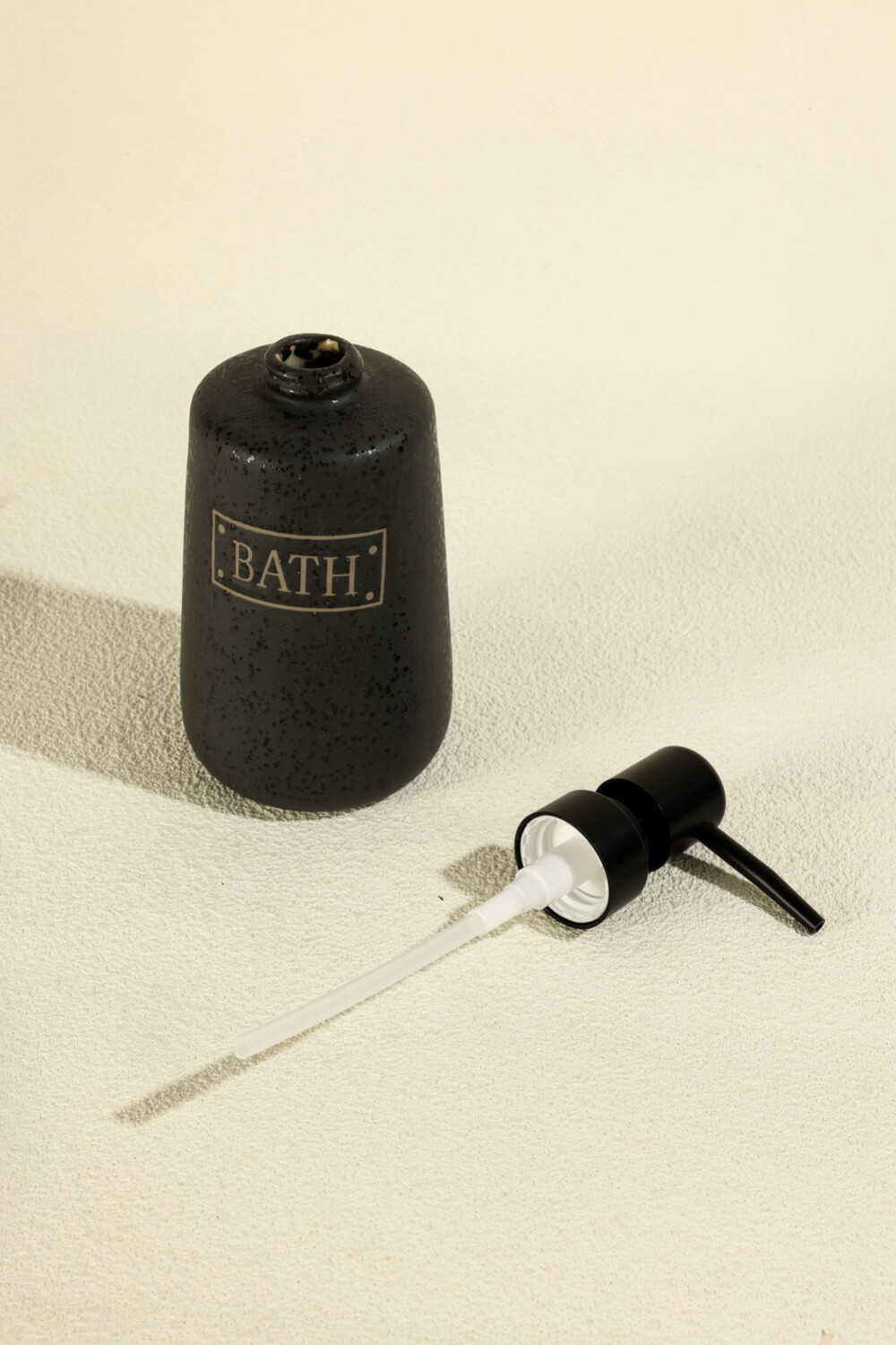 Accesorios Dispensador De Jabón Negro