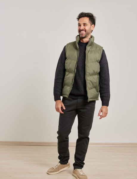 300212 CHALECO HARRINGTON URBAN Verde