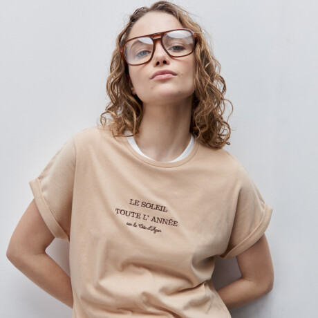 REMERA PONT Beige