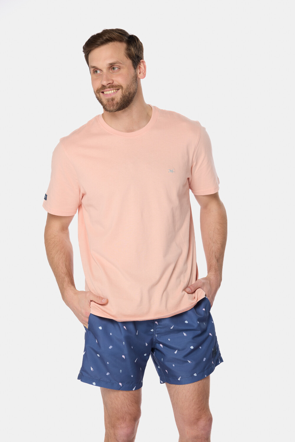 SHORT ESTAMPADO Azul