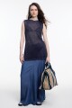 MUSCULOSA LUREX Azul