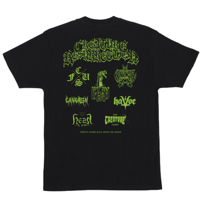 Remera Creature Resurrection - Negro Remera Creature Resurrection - Negro
