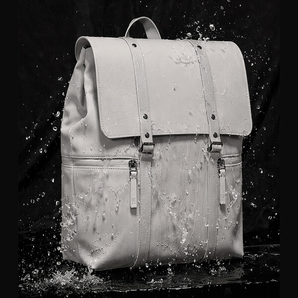 Mochila Gaston Luga Splash 2.0 Laptop Notebook Hasta 16" Color Beige