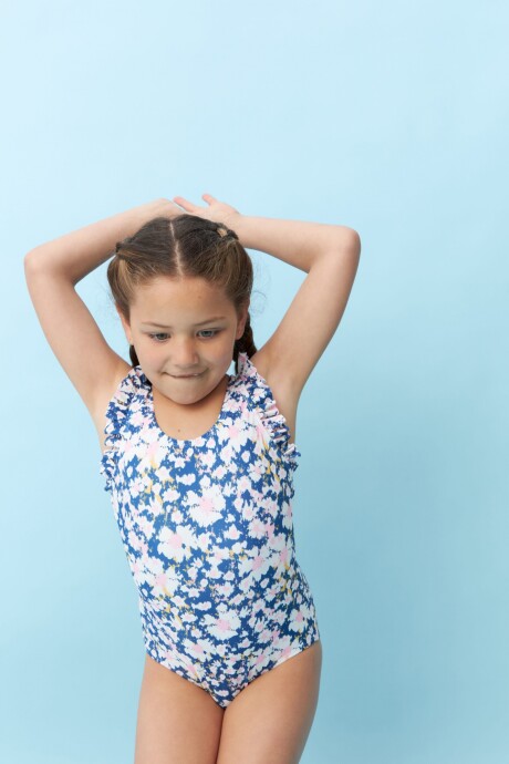 Trajes de ba�o Poli Azul