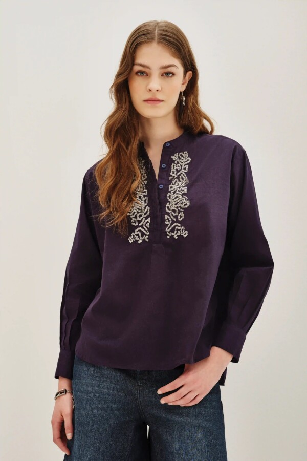 Camisa Elsie Azul