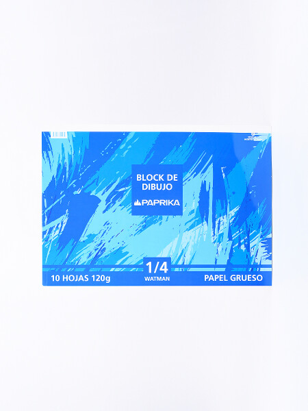 BLOCK 1/4 WATMAN AZUL