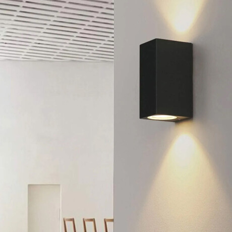 ADLAP21 Luminaria de Pared Bidireccional Minimal - Negro