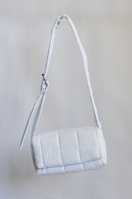 Cartera Puffy Blanco