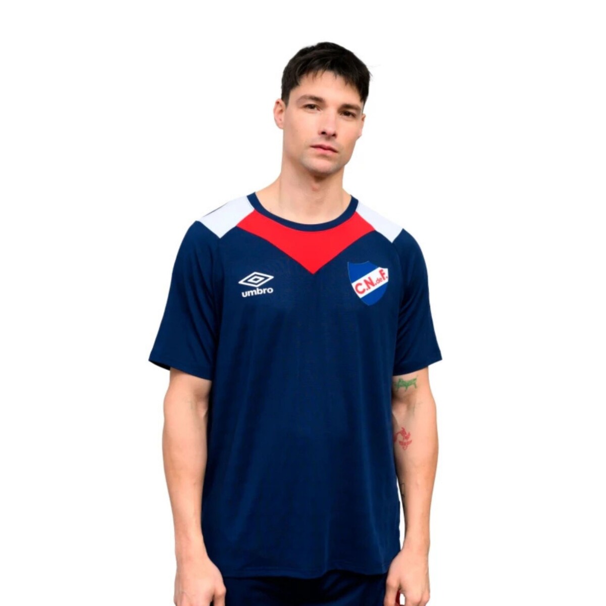 UMBRO REMERA ORYN CNDF - Marino-rojo 