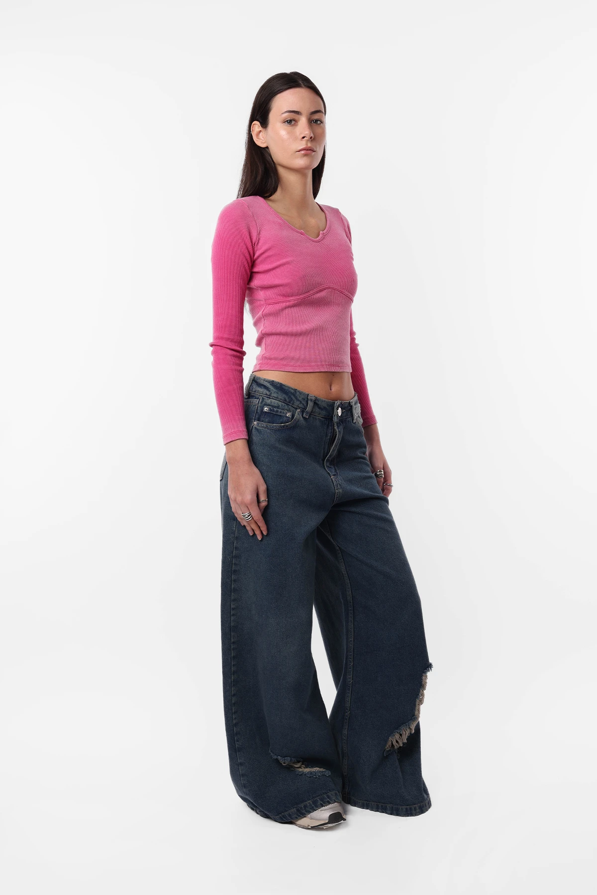 Top Layos Rosa