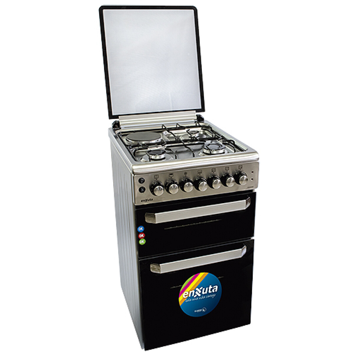 COCINA ENXUTA CENX 650I/6501 3H + 1D Doble Horno - Sin color 