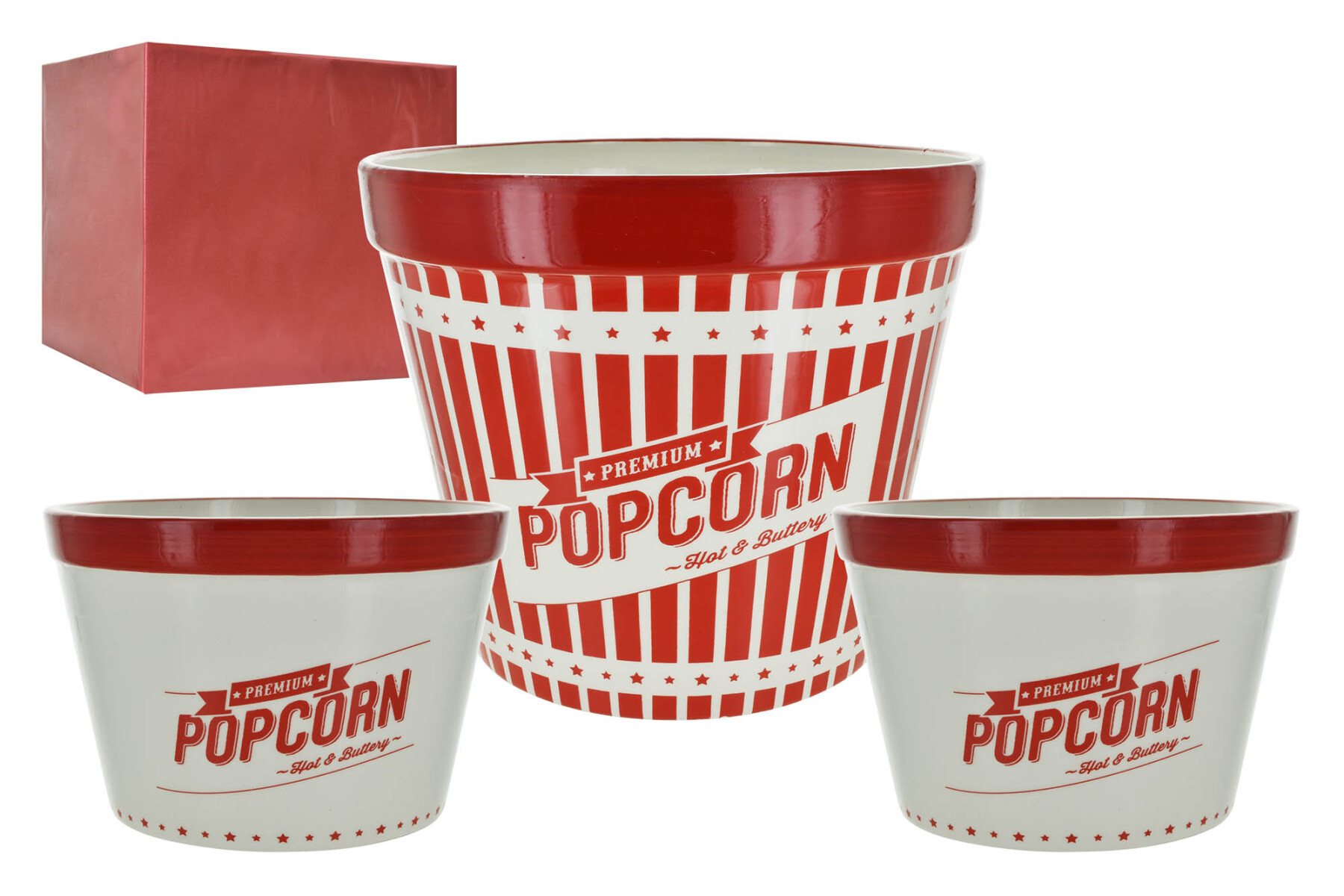 Set de 3 bowl Popcorn 