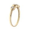 Anillo Lumia de Oro Amarillo 18k con Circonias Anillo Lumia de Oro Amarillo 18k con Circonias