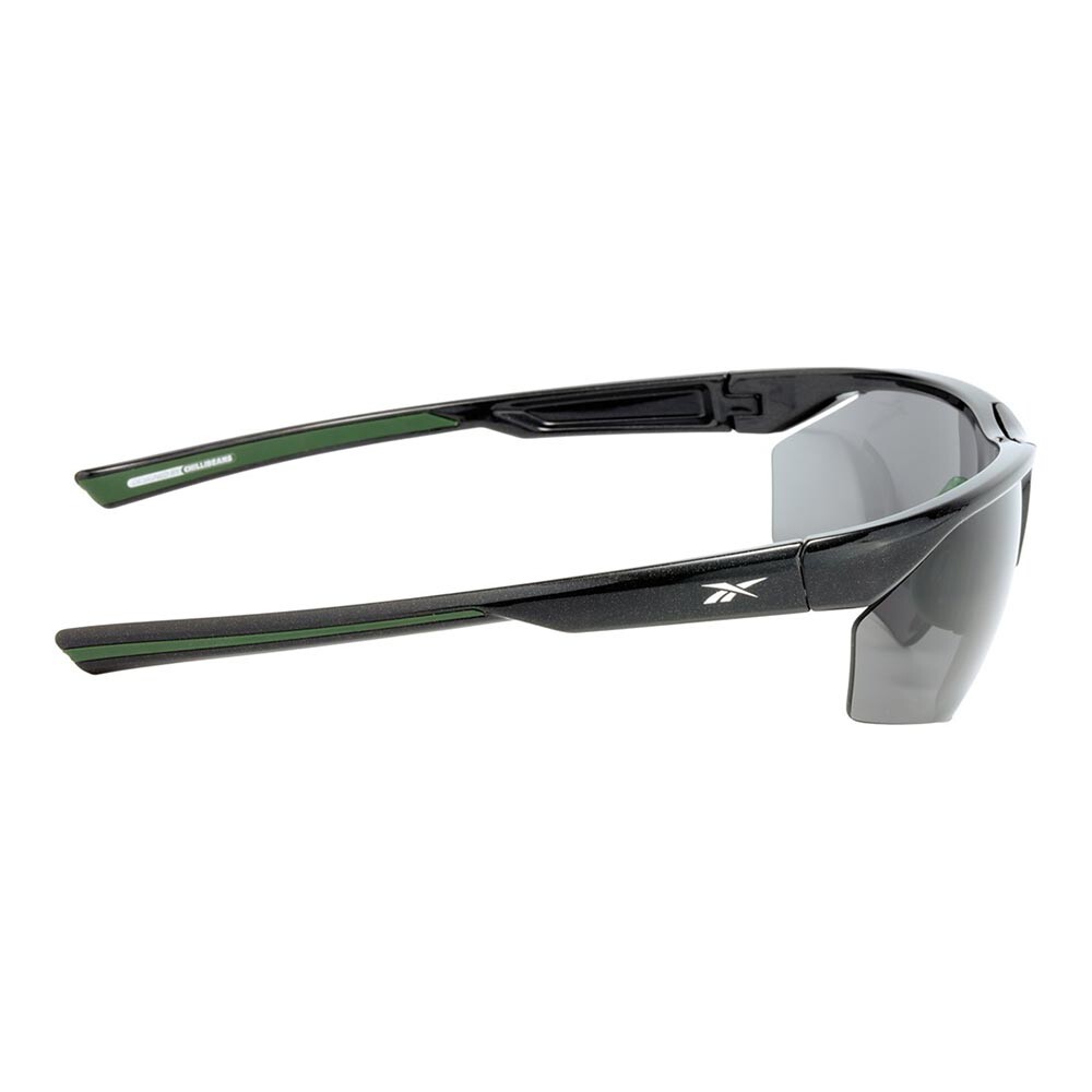 Lentes De Sol Reebok Flotante De Policarbonato Negro/Verde