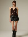 Short Pollera Lioren Negro