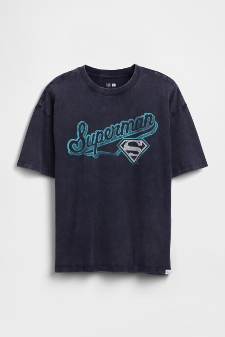 Remera Superman Niño Navy Uniform V2