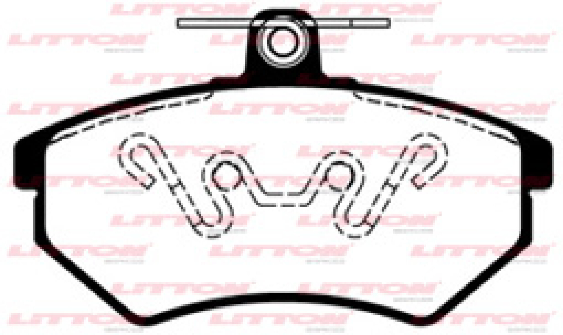 PASTILLAS DE FRENO VOLKSWAGEN POLO GOLF CADDY CHERY TIGGO DEL CON RESORTE LITTON 