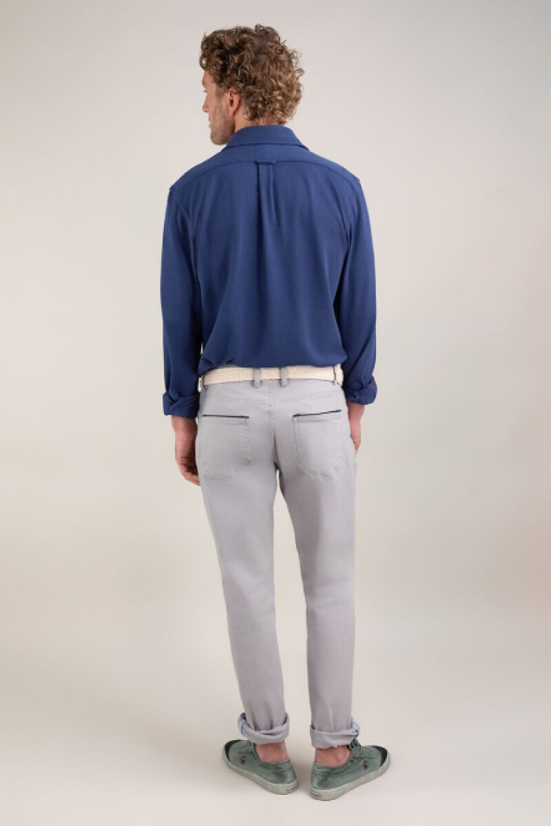 Pantalón 5 Bolsillos Gris