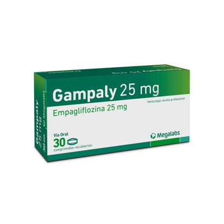 Gampaly 25mg 30 Comprimidos Gampaly 25mg 30 Comprimidos