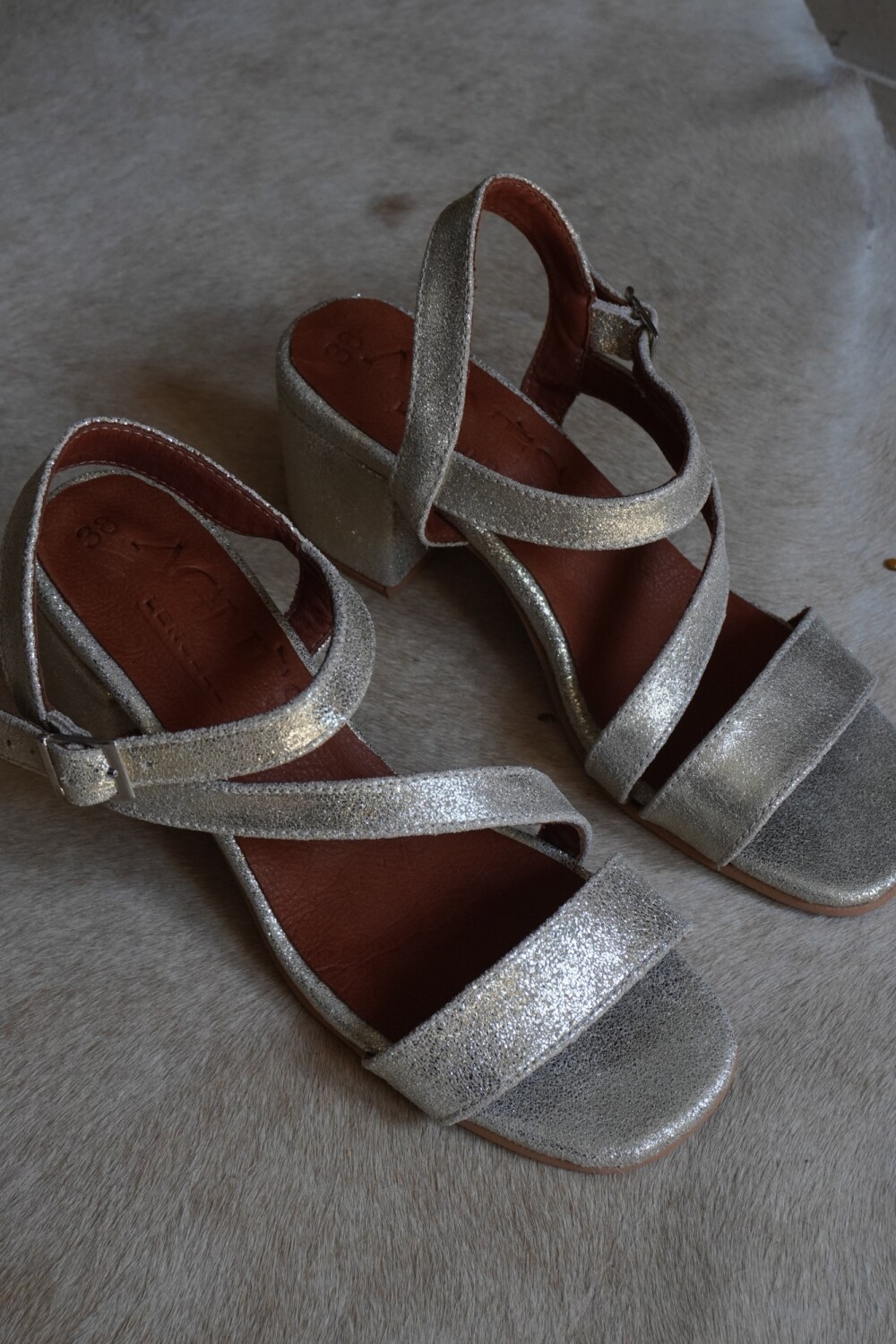 Sandalia Bling Bling Plateado