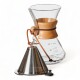 Cafetera Pour Over Borosilicato con Filtro de AC-inox 600ml Sin Color