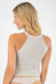 Top petal Gris melange