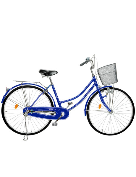 Bicicleta de Paseo Lumax Rodado 26 SIN CAMBIOS Azul