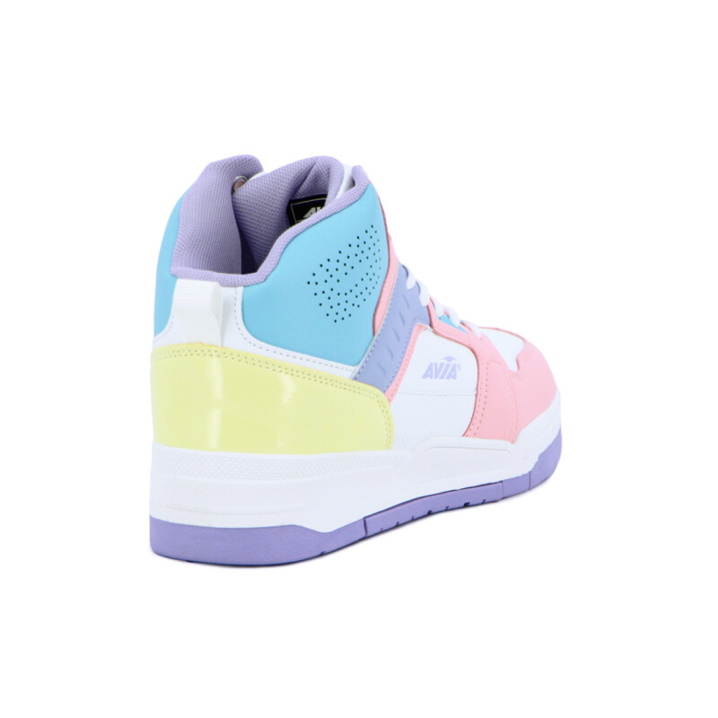 Avia Calzado Deportivo Para Mujer Pilia W - White/pink/lilac/lt Blue Blanco-rosado