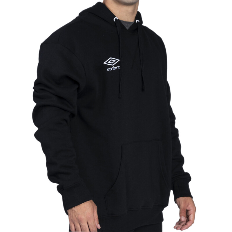 Buzo de Hombre Umbro Canguro C/Capucha Adulto Negro