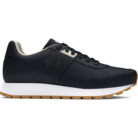 UA W Essential Runner-GRN BLK-001