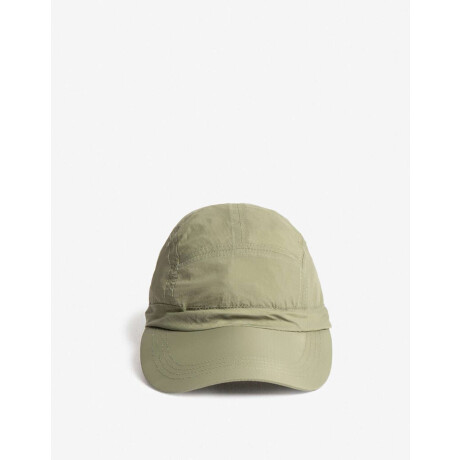 Gorra De Nylon Verde Militar