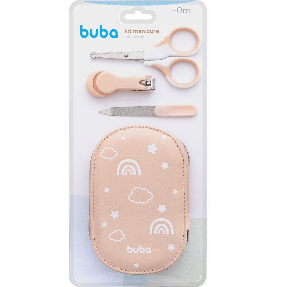 Set Neccesaire manos uñas BUBA rosa
