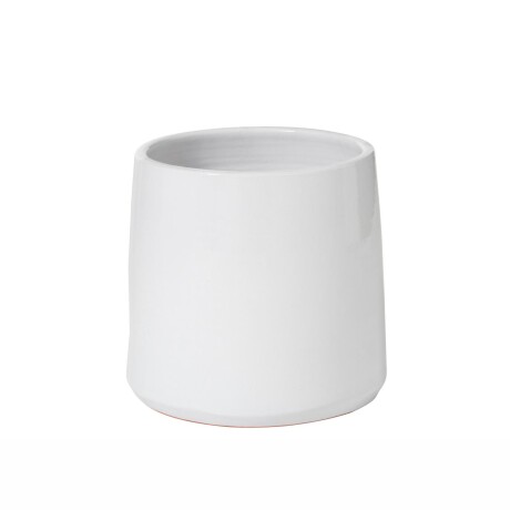 MACETA CERAMICA BLANCO RENN