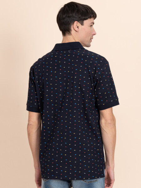 Camiseta polo Azul