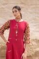 VESTIDO LANCA Bordeaux
