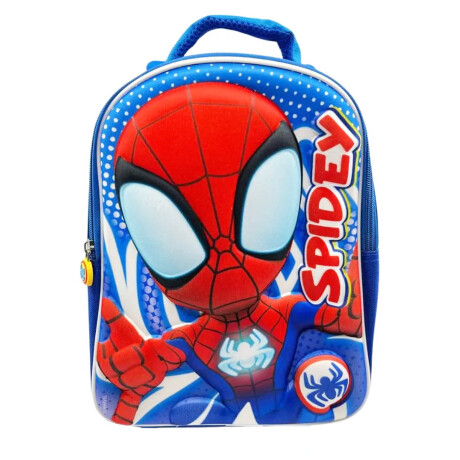 Mochila Infantil 3d Spidey 30cm Escolar Estampada Dis4884273