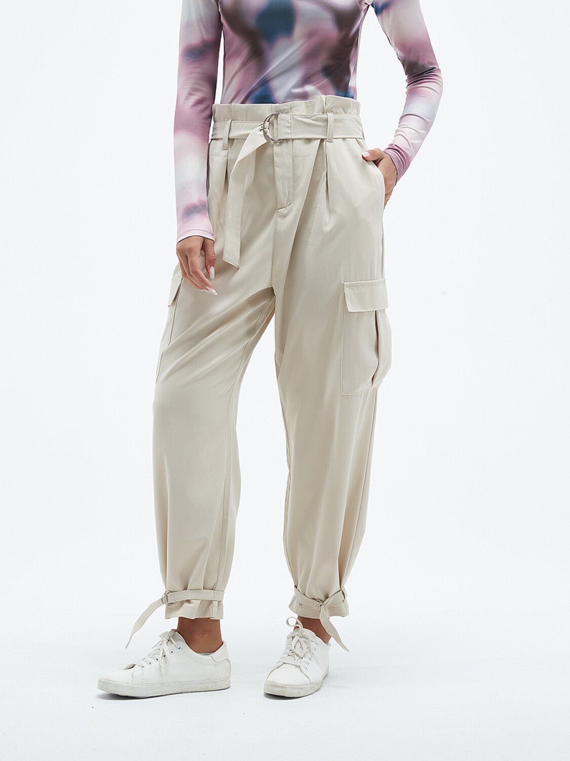 Pantalon shop beige claro