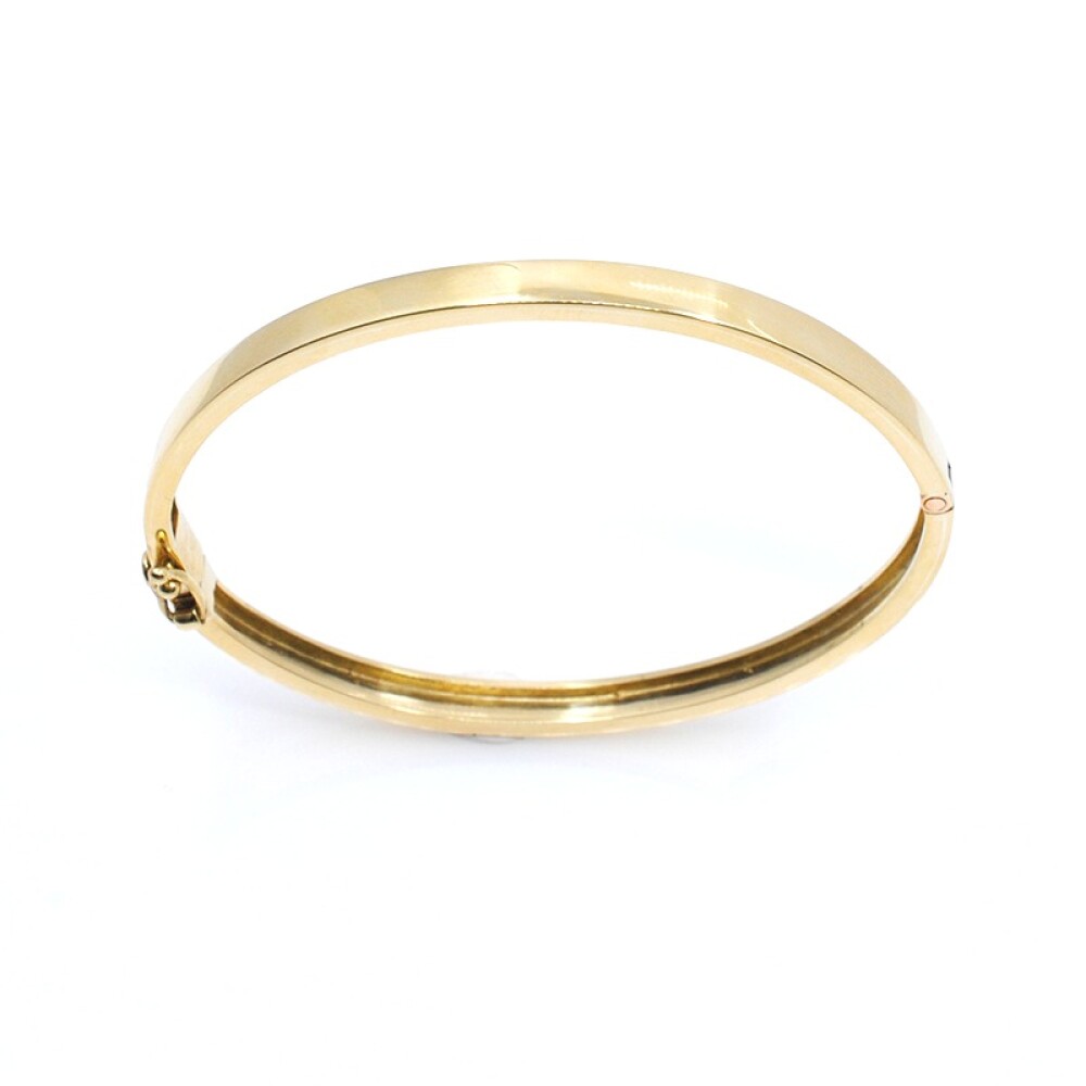 Pulsera esclava rigida en oro 18k amarillo Pulsera esclava rigida en oro 18k amarillo