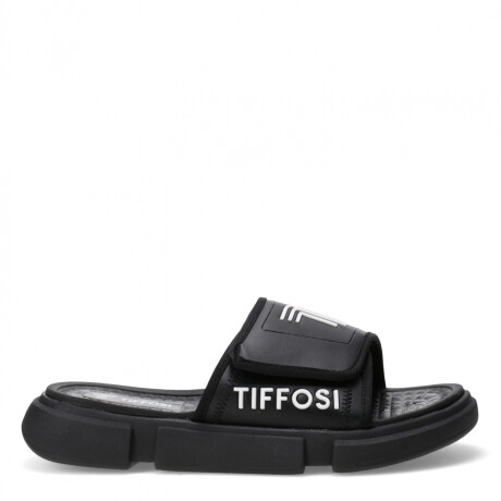 Sandalia Tiffosi c/Velcro Negro/Blanco