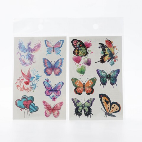 MARIPOSA DE CRISTAL TATUAJES TEMPORALES MARIPOSA DE CRISTAL TATUAJES TEMPORALES