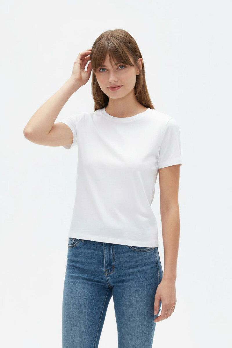Remera Imansa - Marfil / Off White 